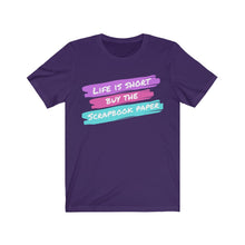 Load image into Gallery viewer, Life is Short: Short-Sleeve T-Shirt