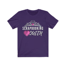 Load image into Gallery viewer, Scrapbooking Queen: Short Sleeve T-Shirt