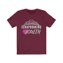 Load image into Gallery viewer, Scrapbooking Queen: Short Sleeve T-Shirt
