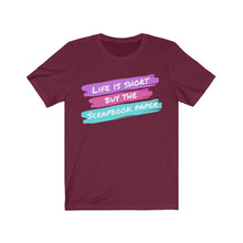 Load image into Gallery viewer, Life is Short: Short-Sleeve T-Shirt
