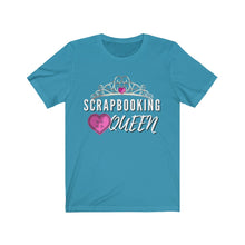 Load image into Gallery viewer, Scrapbooking Queen: Short Sleeve T-Shirt
