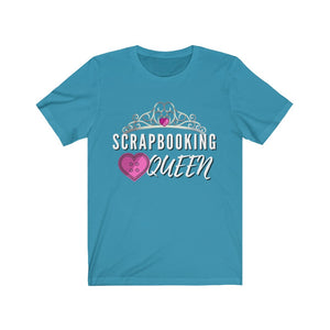 Scrapbooking Queen: Short Sleeve T-Shirt