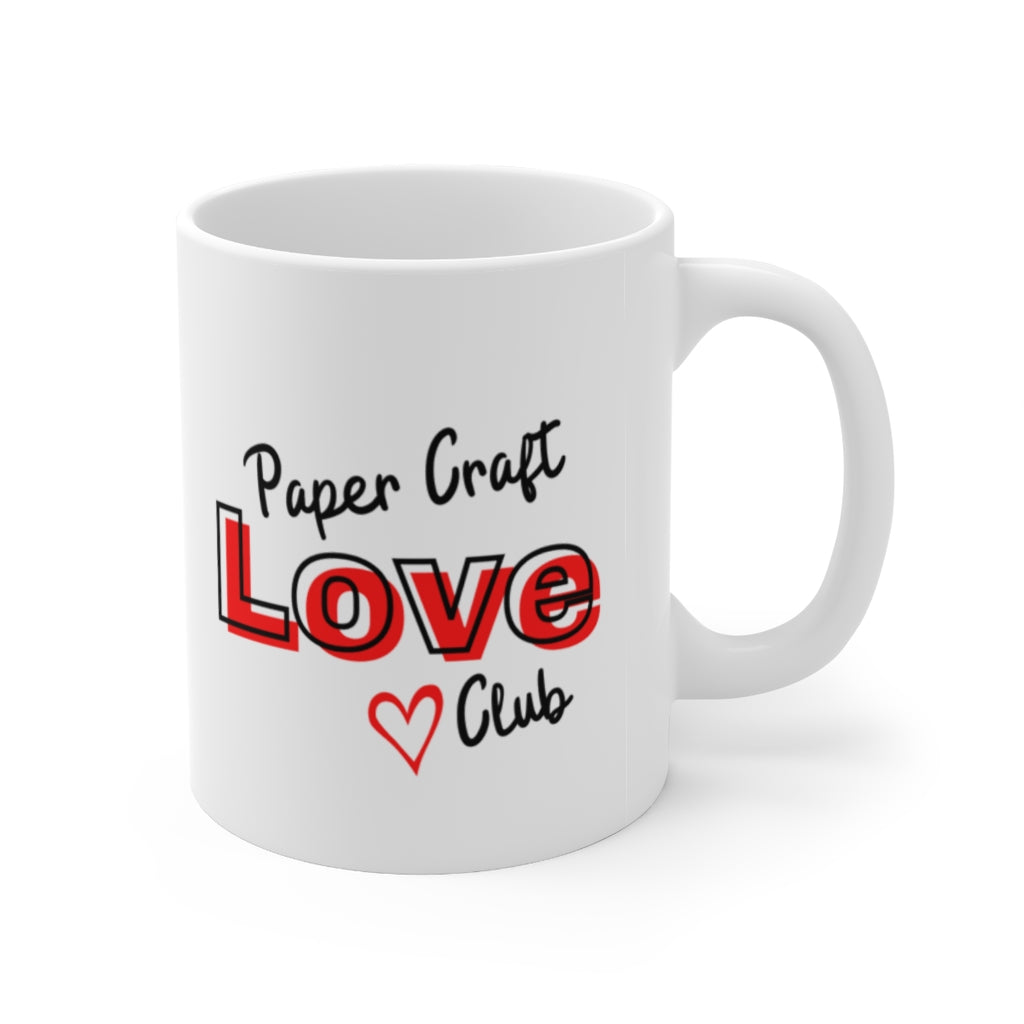 Paper Craft Love Club: Coffee Mug