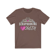 Load image into Gallery viewer, Scrapbooking Queen: Short Sleeve T-Shirt
