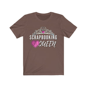 Scrapbooking Queen: Short Sleeve T-Shirt