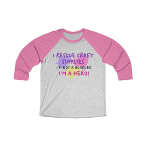 Rescue Craft: 3/4 Raglan Shirt