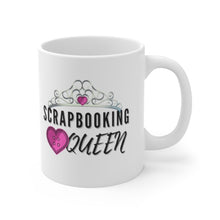 Load image into Gallery viewer, Scrapbooking Queen: Coffee Mug
