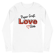 Load image into Gallery viewer, Paper Craft Love Club: Long Sleeve Shirt
